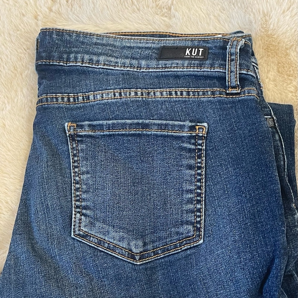 Kut from the Kloth Dark Blue Denim Jeans
